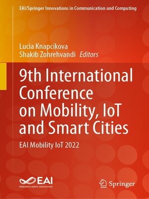 cover image of 9th International Conference on Mobility, IoT and Smart Cities